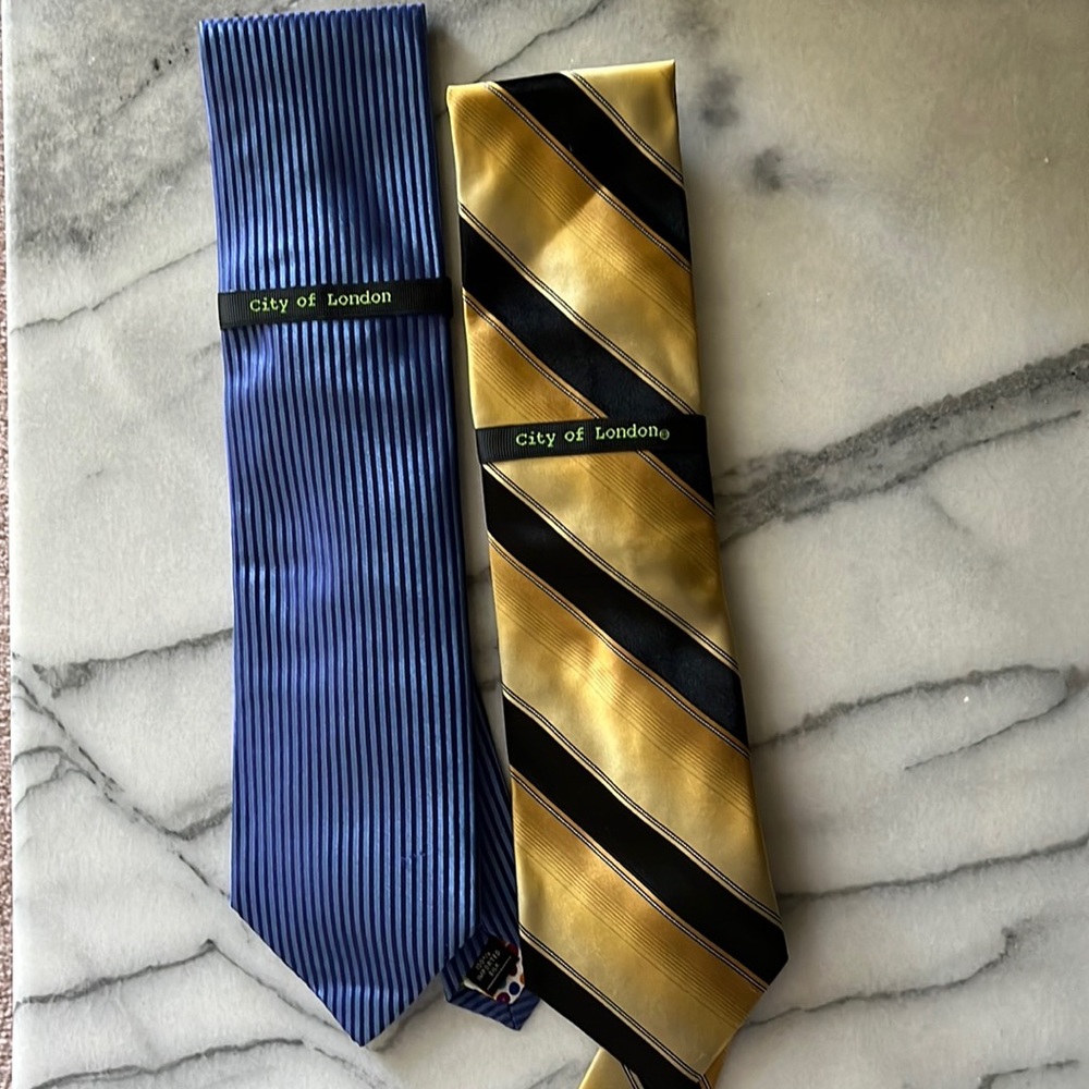 Two City of London Silk Ties